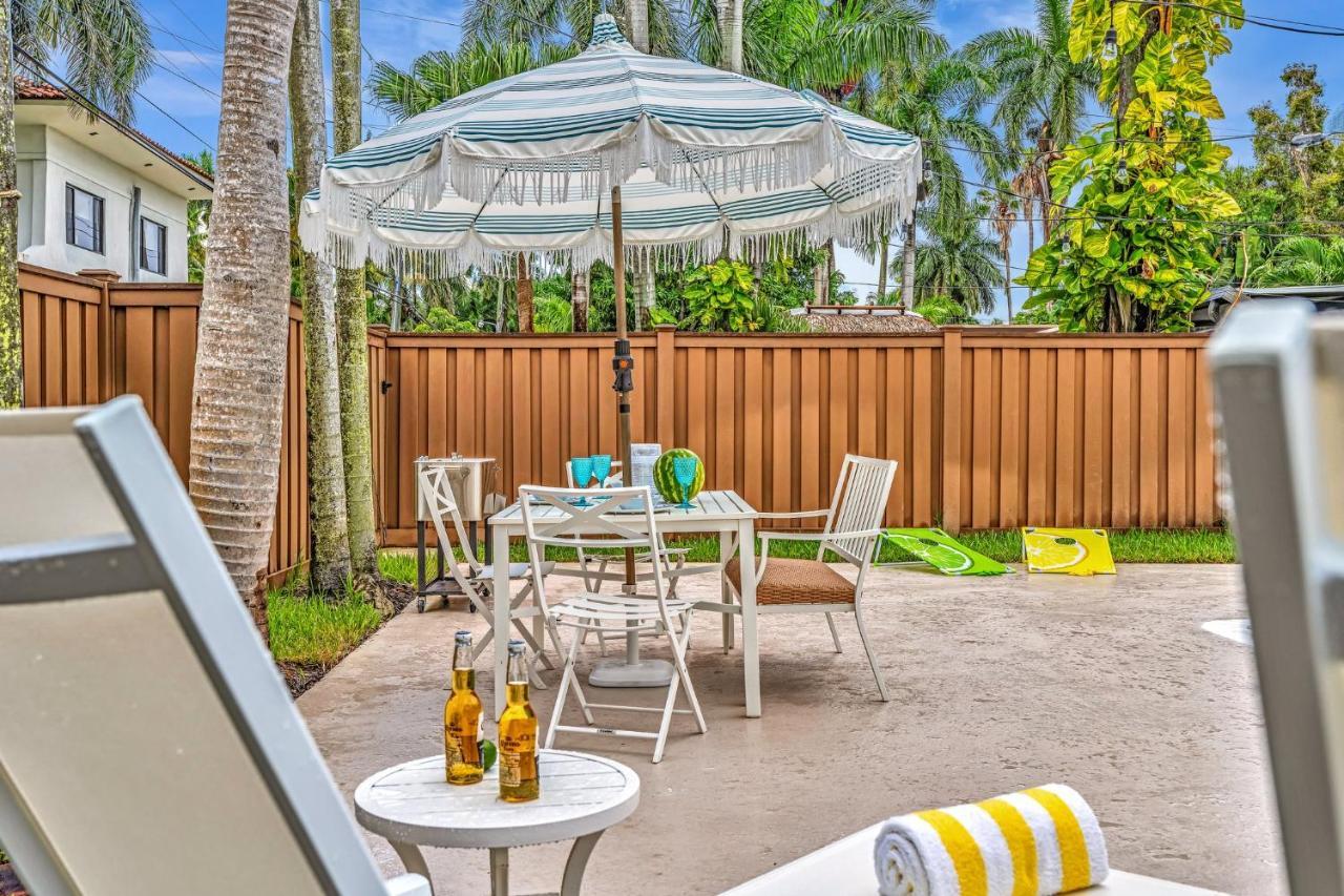 Tropical Oasis With Pool 10 Mins Airport & 5 Mins Beach Голливуд Экстерьер фото